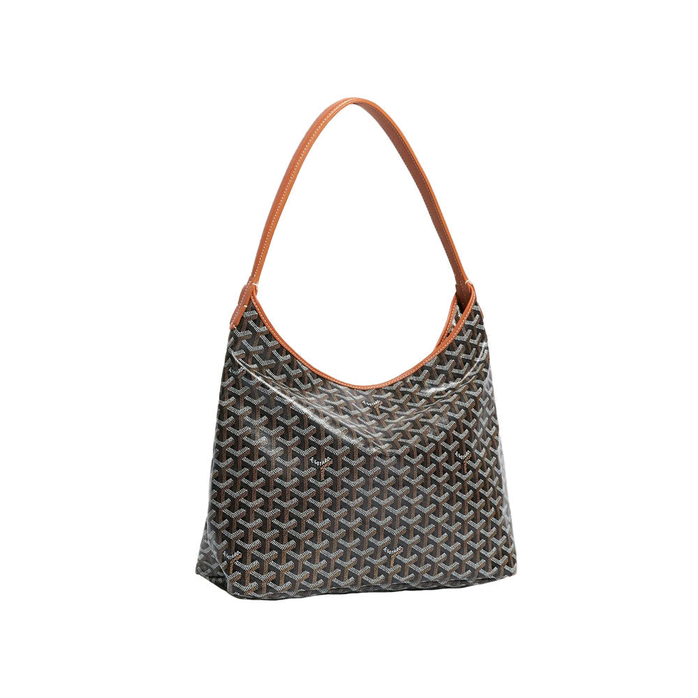 Goyard Sac Hobo Boème Noir/Naturel