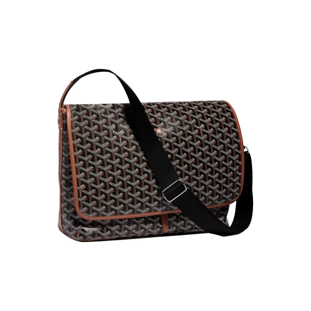 Goyard Messager Capétien MM Noir/Naturel