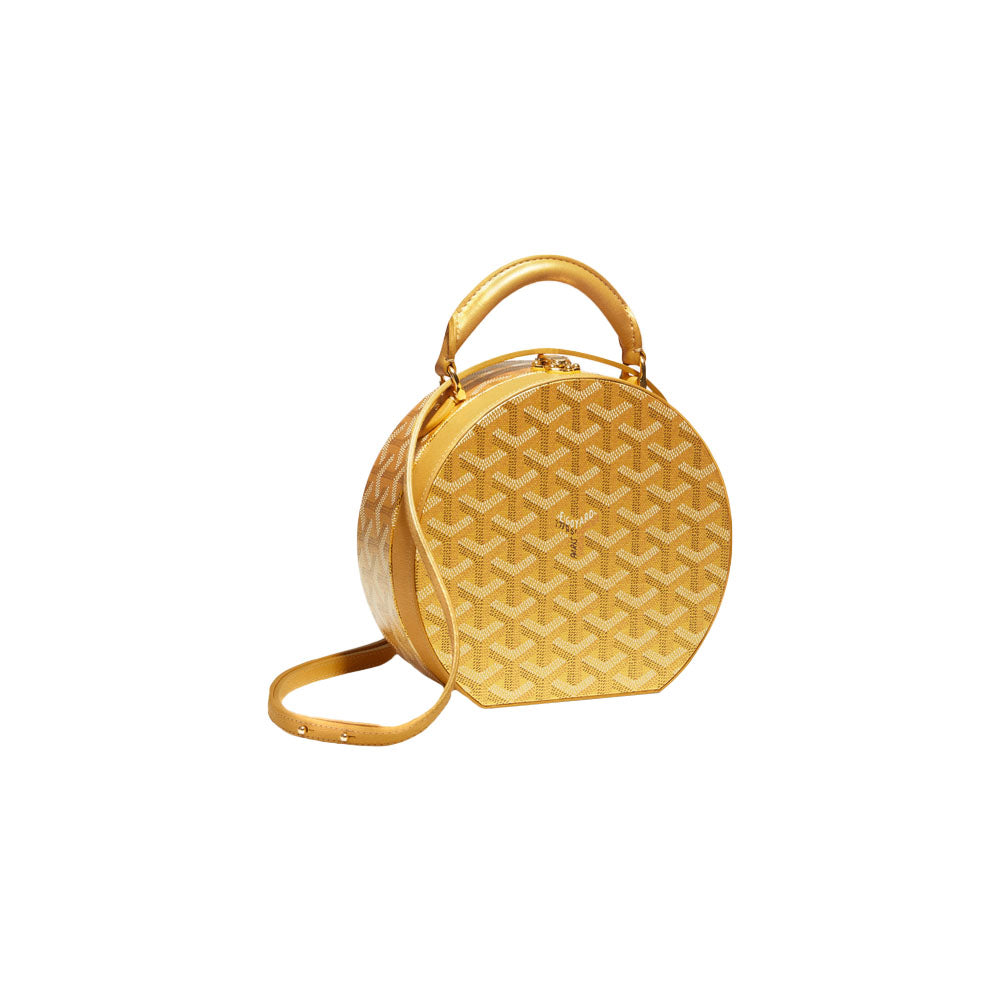 Goyard Malle Boîte Alto Jaune