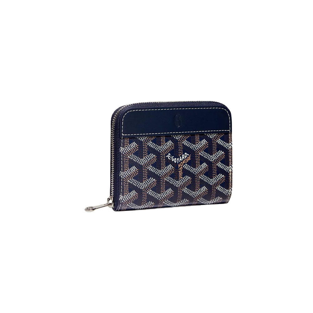Goyard Portefeuille Matignon PM Bleu Marine
