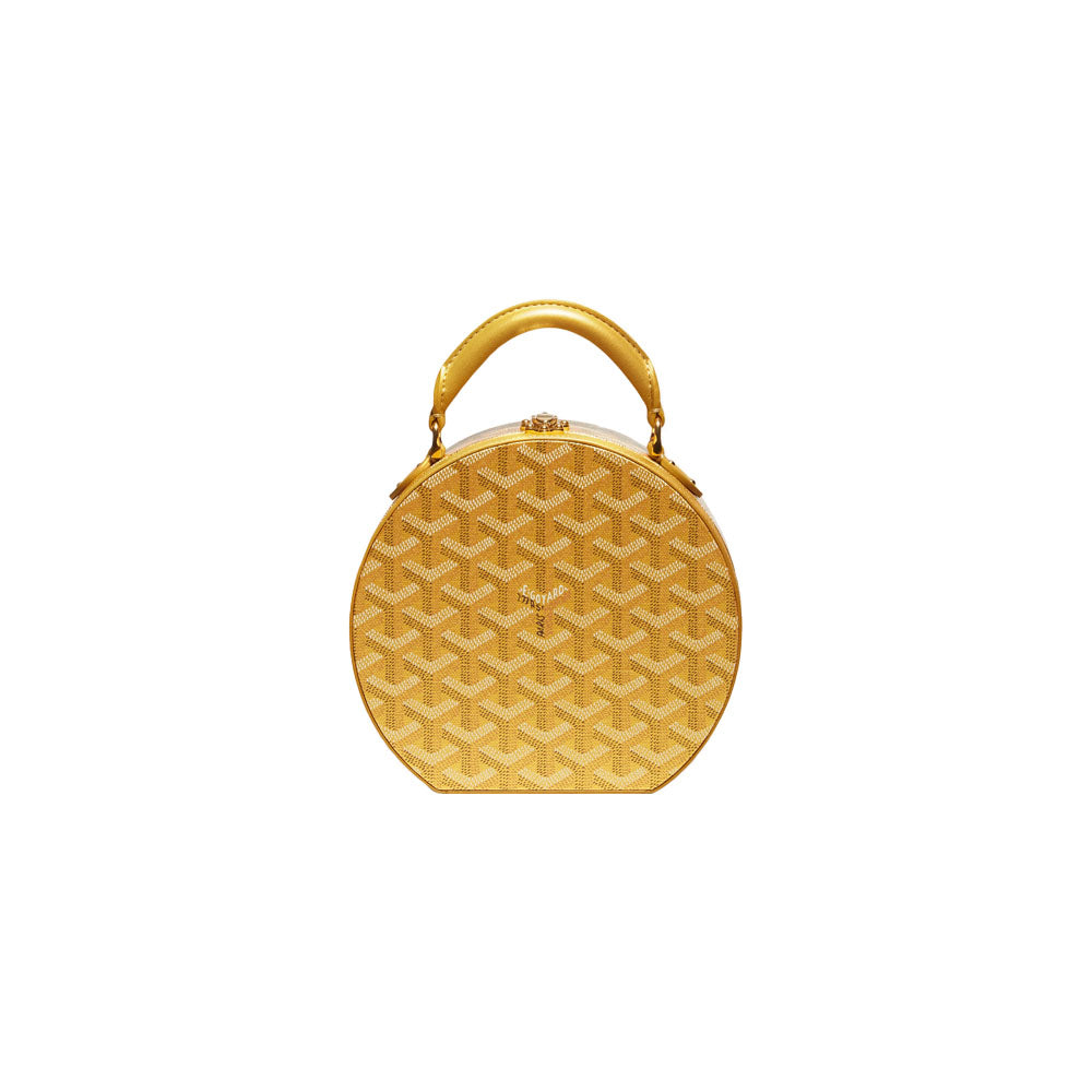 Goyard Malle Boîte Alto Jaune