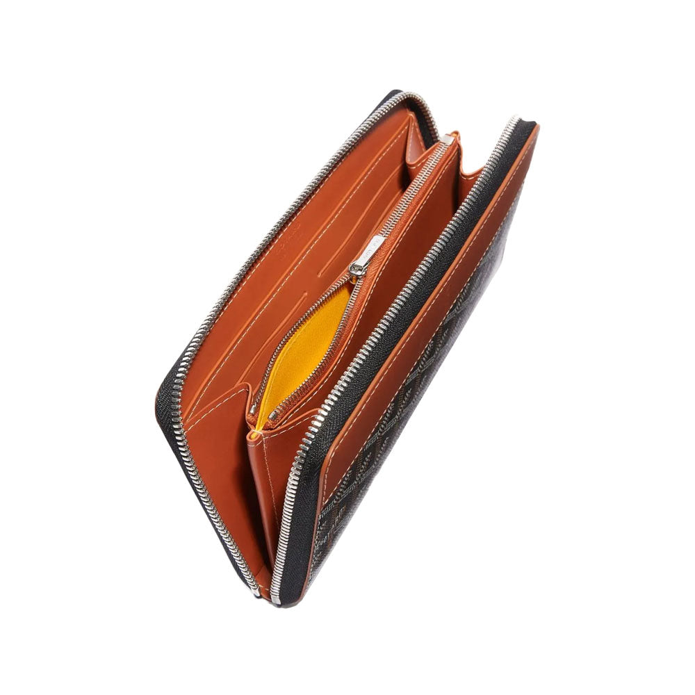 Goyard Portefeuille Matignon GM Noire/Naturel