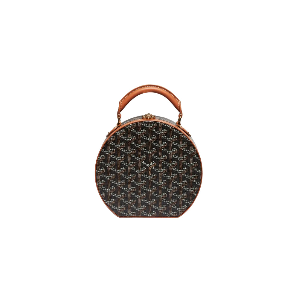 Goyard Malle Boîte Alto Noir/Naturel