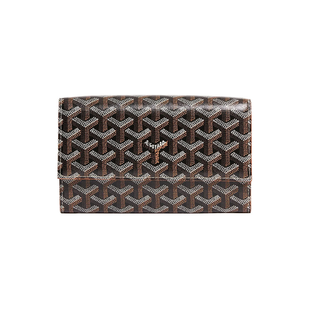 Goyard Portefeuille-Pochette Varenne Noir/Naturel