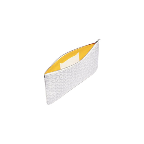 Goyard Pochette Sénat MM Blanc