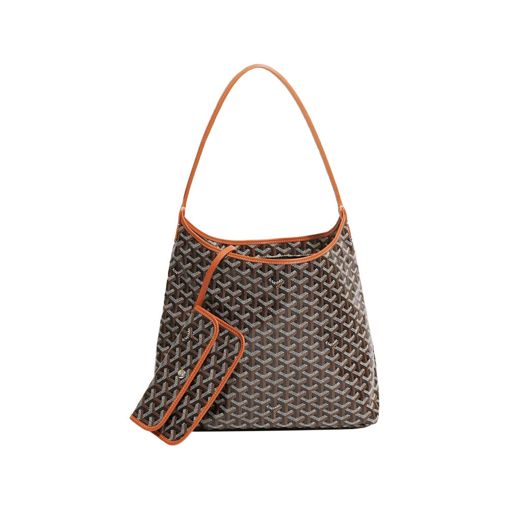 Goyard Sac Hobo Boème Noir/Naturel