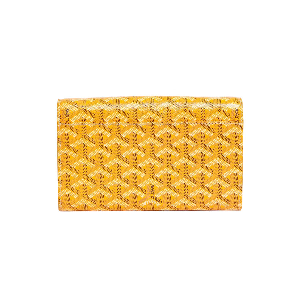 Goyard Portefeuille-Pochette Varenne Jaune