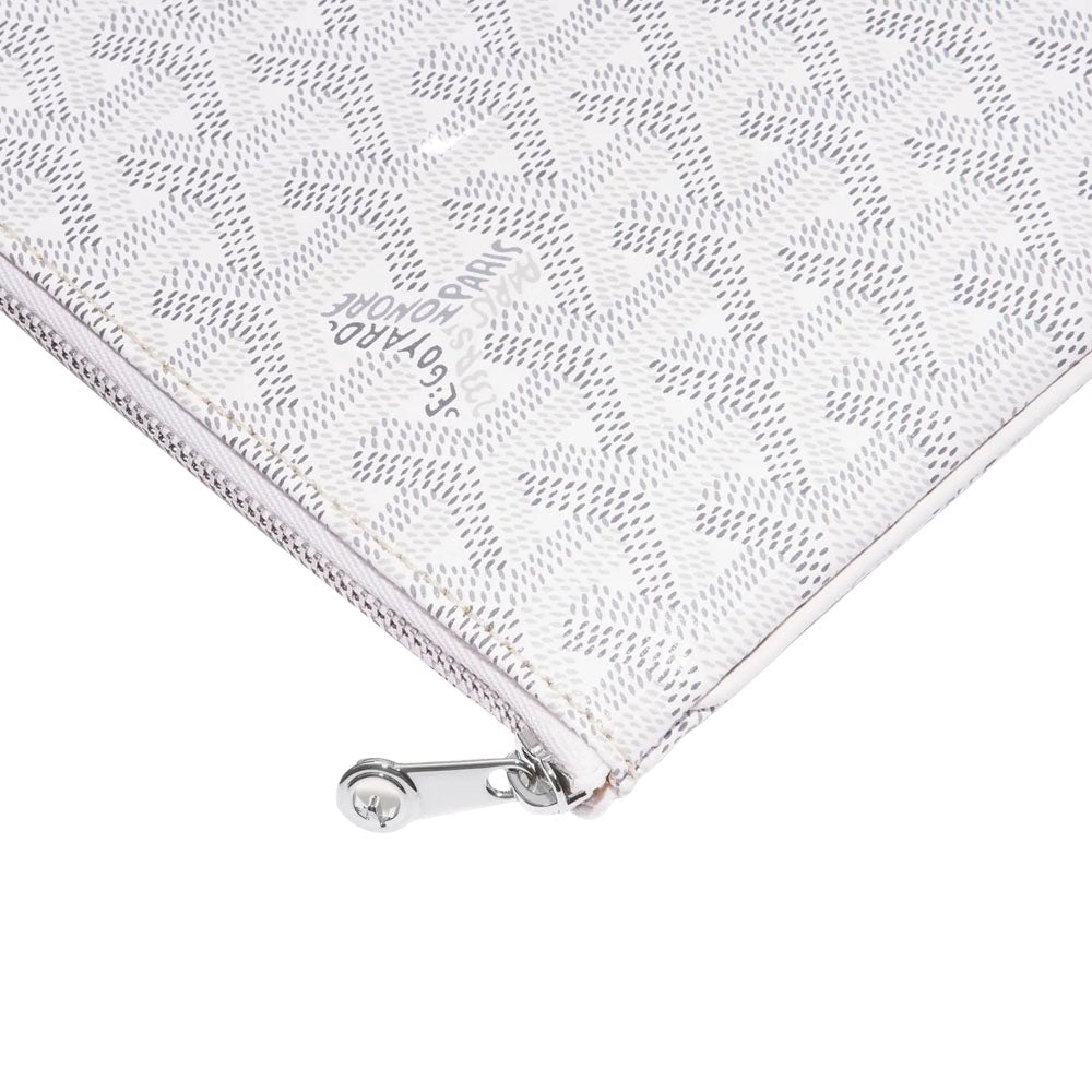 Goyard Pochette Sénat MM Blanc