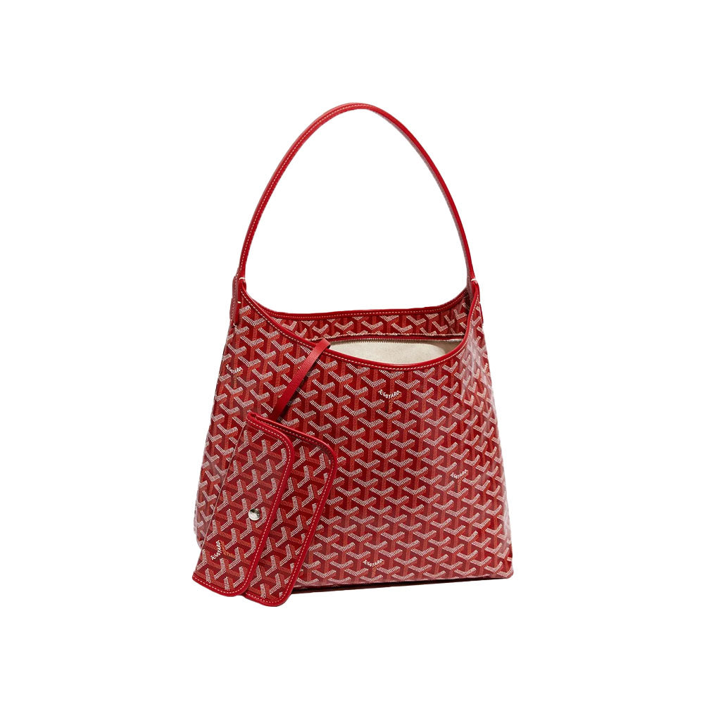 Goyard Sac Hobo Boème Rouge