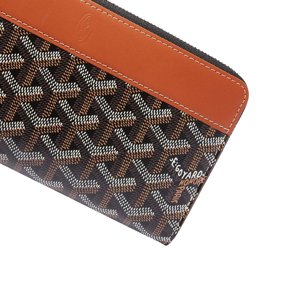 Goyard Portefeuille Matignon GM Noire/Naturel