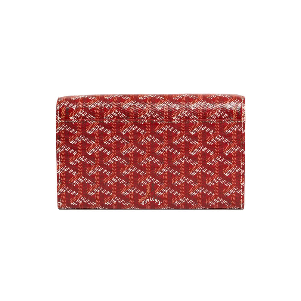 Goyard Portefeuille-Pochette Varenne Rouge