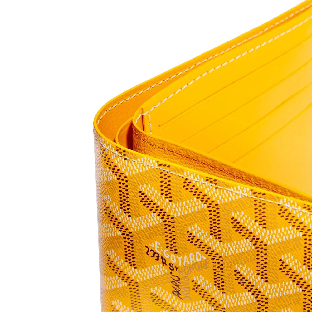 Goyard Portefeuille Victoire Jaune