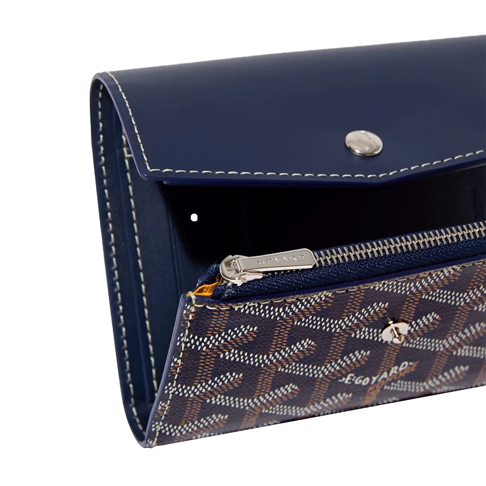 Goyard Portefeuille Saint-Gabriel Bleu marine