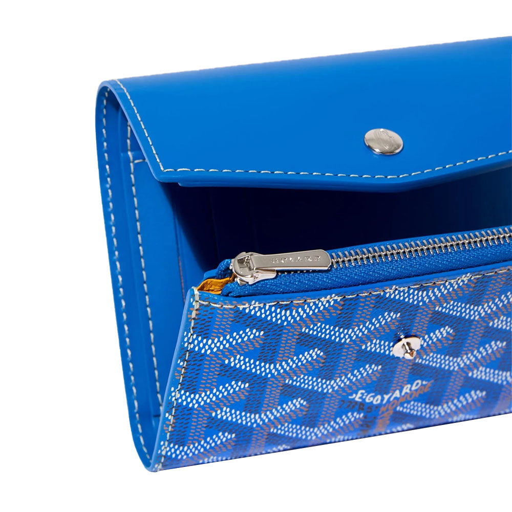 Goyard Portefeuille Saint-Gabriel Bleu