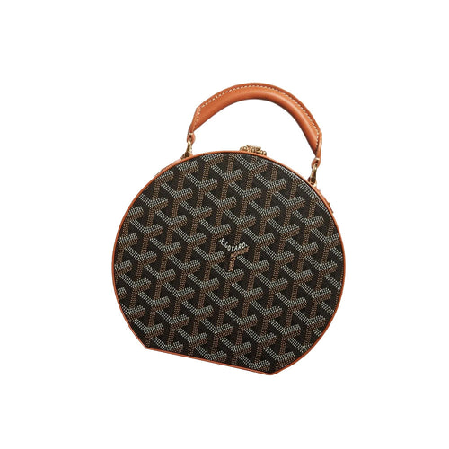 Goyard Malle Boîte Alto Noir/Naturel