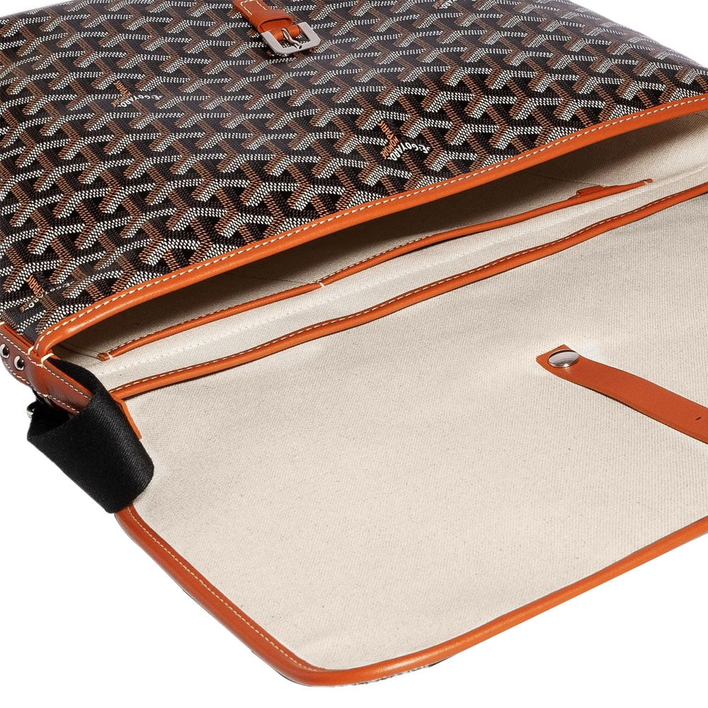 Goyard Messager Capétien MM Noir/Naturel