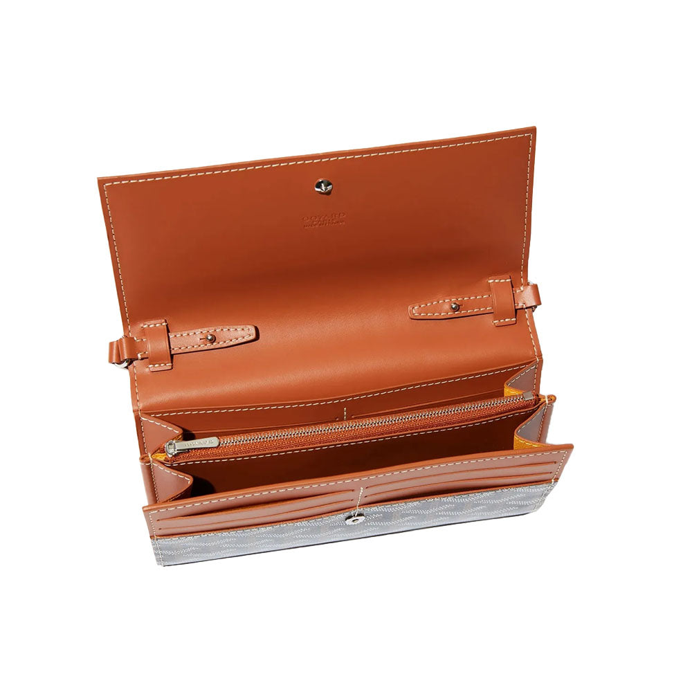 Goyard Portefeuille-Pochette Varenne Noir/Naturel