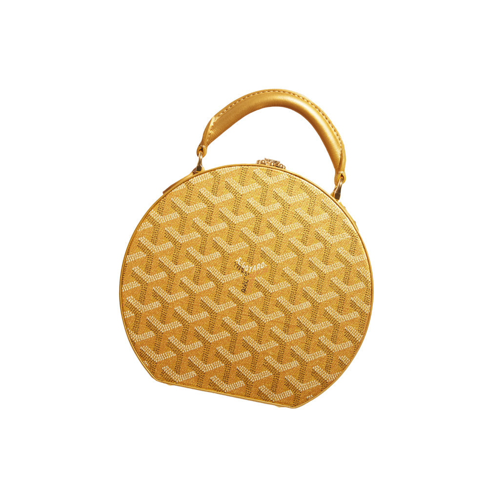 Goyard Malle Boîte Alto Jaune