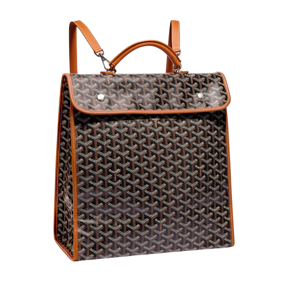 Goyard Sac à dos Saint Léger Noir & Naturel