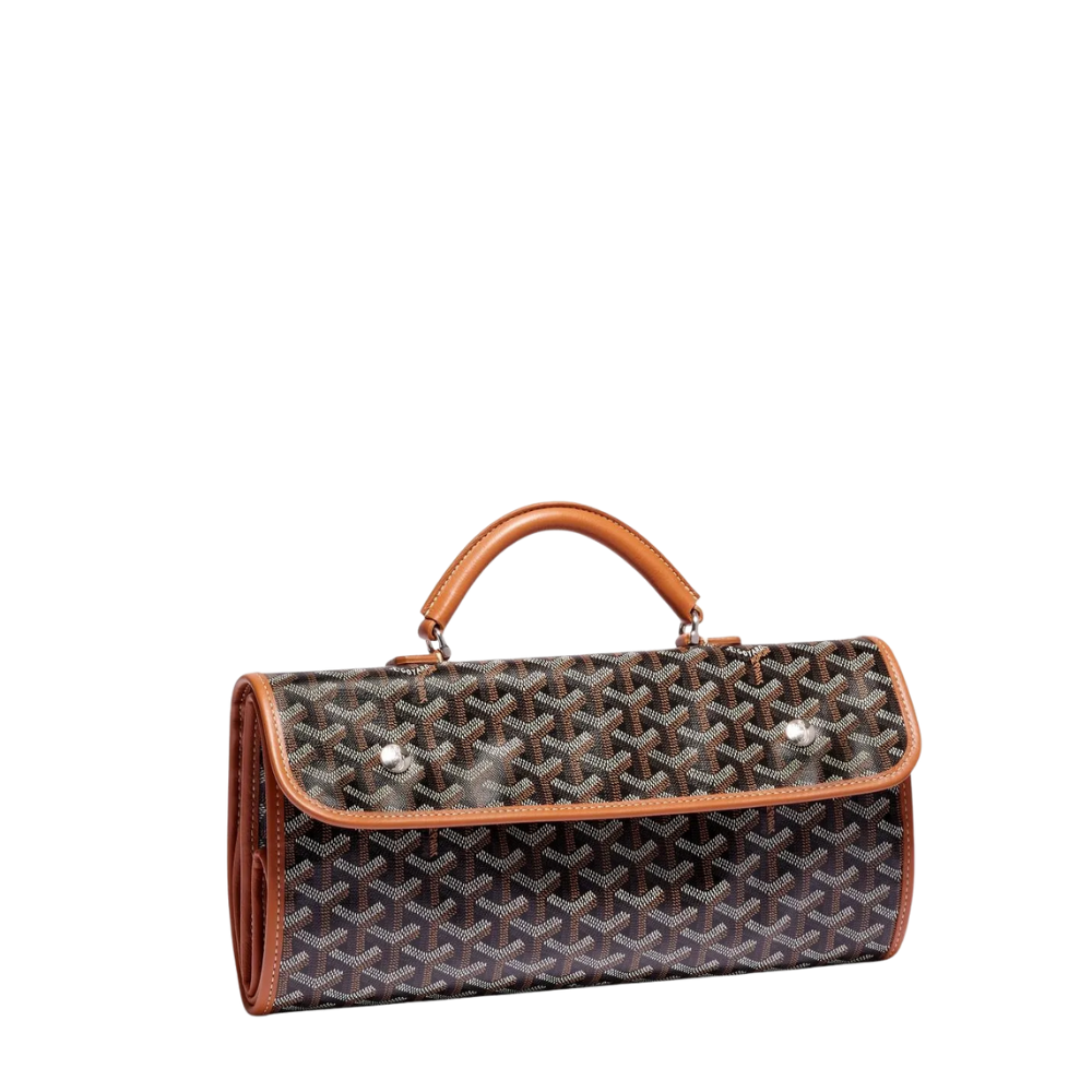 Goyard Sac à dos Saint Léger Noir & Naturel